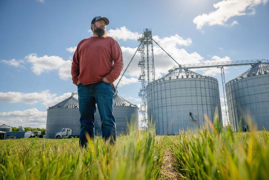 Josh's Kernza Acre — Norton, Kansas